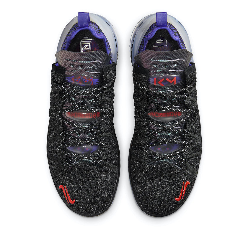 Kylian Mbappe Nike LeBron 18 The Chosen 2 DB8148-001åå:registered:æ¥æ