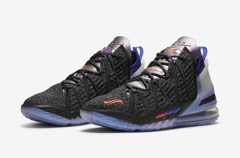 Kylian Mbappe Nike LeBron 18 The Chosen 2 DB8148-001åå:registered:æ¥æ