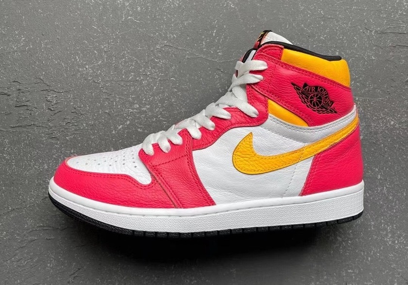 Air Jordan 1 Light Fusion Red Laser Orange 555088-603åå:registered:æ¥æ