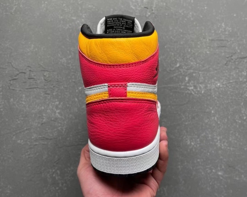 Air Jordan 1 Light Fusion Red Laser Orange 555088-603åå:registered:æ¥æ