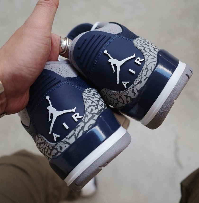 Air Jordan 3 Georgetown Midnight Navy CT8532-401åå:registered:æ¥æ