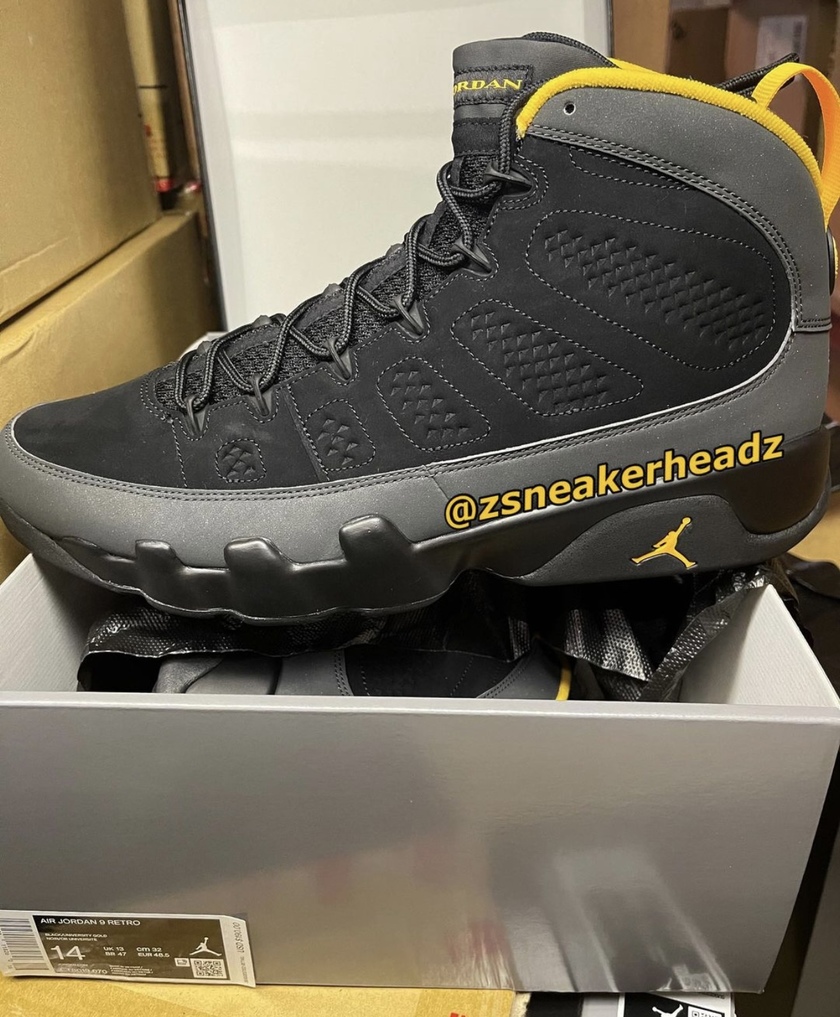 Air Jordan 9 University Goldåå:registered:æ¥æCT8019-070