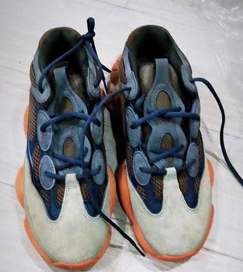 adidas yeezy 500 brown blue orange 2021 release date