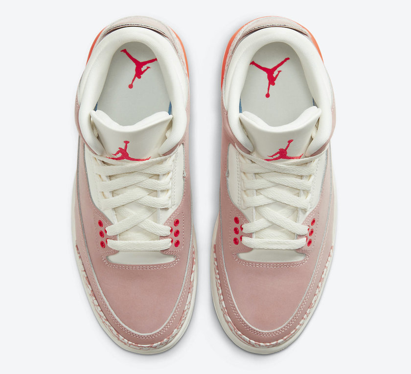 Air Jordan 3 Rust Pink CK9246-600åå:registered:æ¥æ