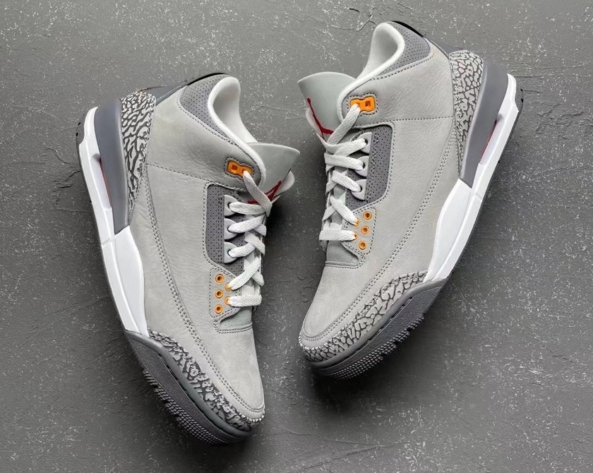 Air Jordan 3 Cool Gray 2021 CT8532-012åå:registered:æ¥æ
