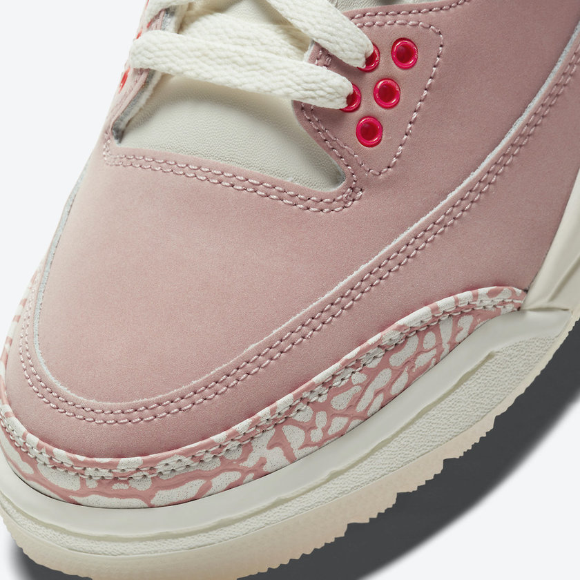 Air Jordan 3 Rust Pink CK9246-600åå:registered:æ¥æ