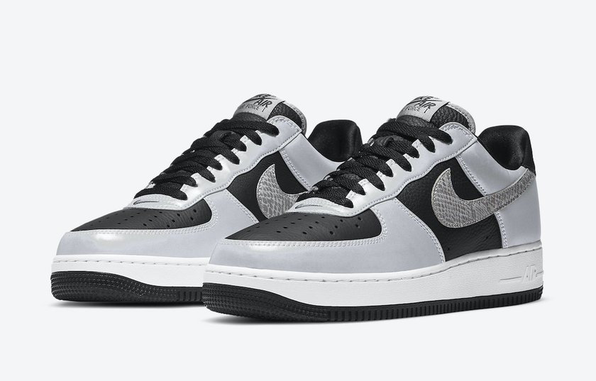 Nike Air Force 1 Low 3M Reflective Snake DJ6033-001 2021åå:registered:æ¥æ