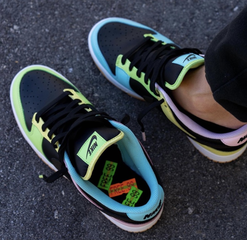 Nike Dunk Low Free 99 Black DH0952-001 Release Date