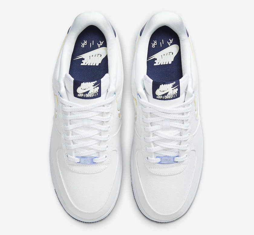Nike Air Force 1 Low White Canvas DB3541-100åå:registered:æ¥æ