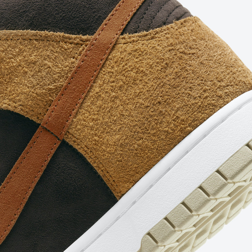 Nike Dunk High Dark Russet DD1401-200ä»·æ ¼