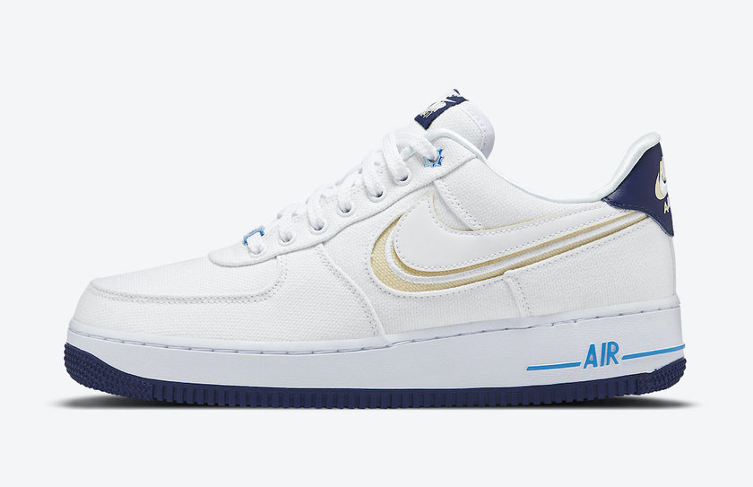 Nike Air Force 1 Low White Canvas DB3541-100åå:registered:æ¥æ