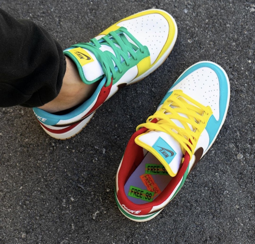 Nike Dunk Low Free 99 White DH0952-100åå:registered:æ¥æï¼