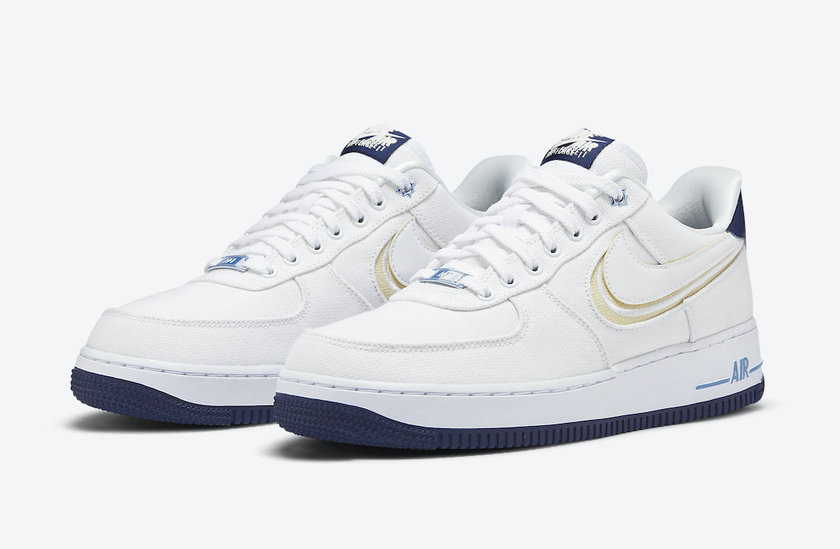 Nike Air Force 1 Low White Canvas DB3541-100åå:registered:æ¥æ