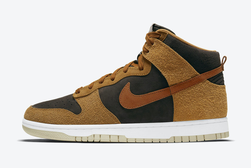 Nike Dunk High Dark Russet DD1401-200ä»·æ ¼