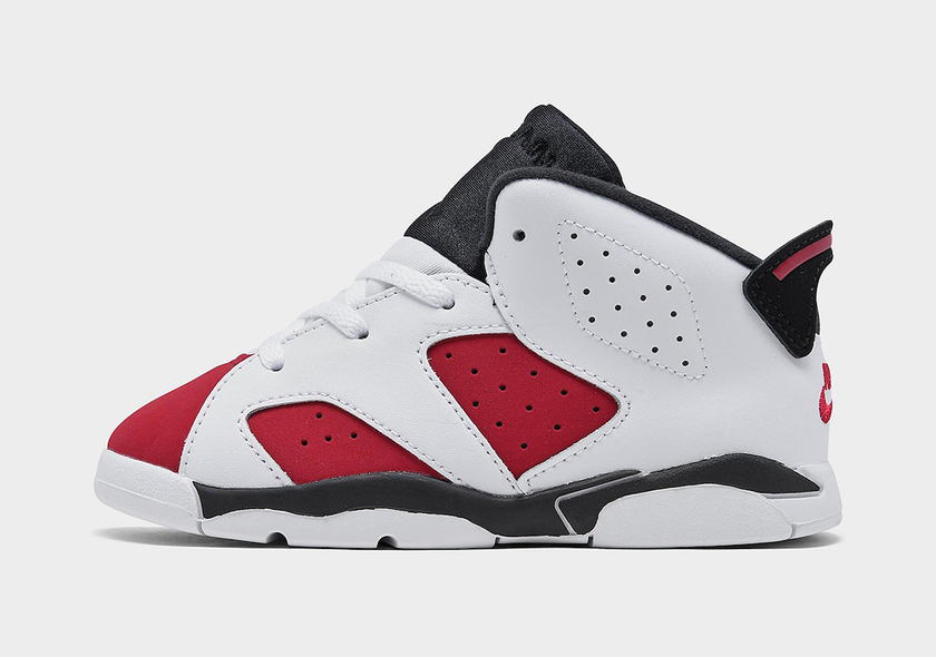 Air Jordan 6 Carmine TD Toddler 384667-106åå:registered:æ¥æ