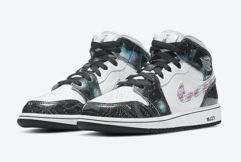 Air Jordan 1 Mid SE GS Take Flight BQ6931-114 Release Date