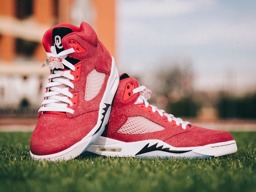 Air Jordan 5 Oklahoma Sooners PE