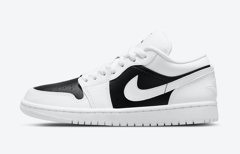 Air Jordan 1 Low Panda White Black DC0774-100 Release Date