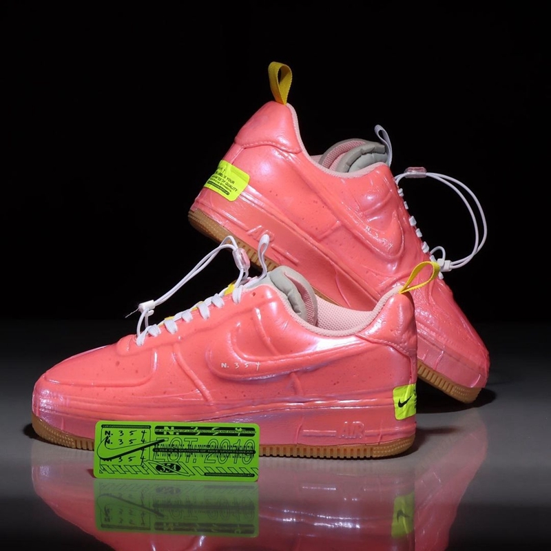 Nike,Air Force 1,Experimental,  「泡泡糖」造型 AF1 即将发售！这造型你打几分？