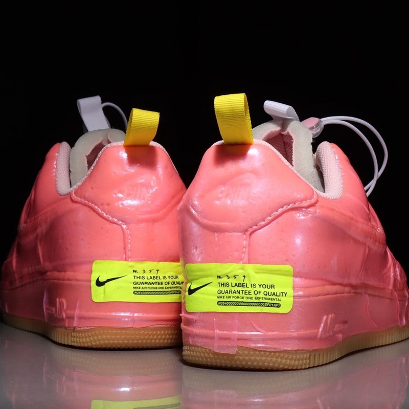 Nike,Air Force 1,Experimental,  「泡泡糖」造型 AF1 即将发售！这造型你打几分？