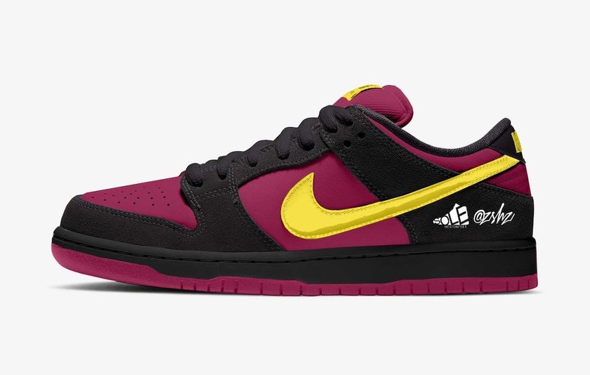 Nike SB Dunk Low Red Plumé»è²åºç§è½¦Citron BQ6817-501åå:registered:æ¥æ