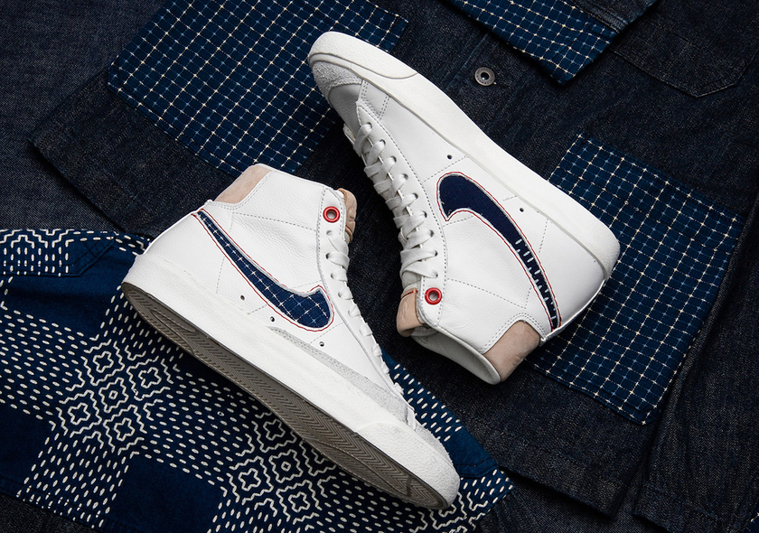 Denham Nike Blazer Mid CU8054-100 Release Date Price