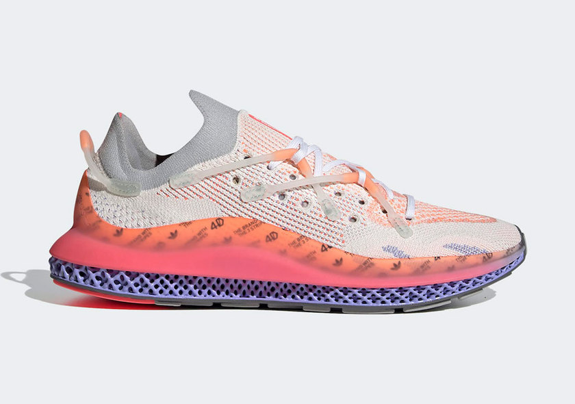 adidas 4D Fusio Chalk White Core Black Light Purple FZ3894 Release Date
