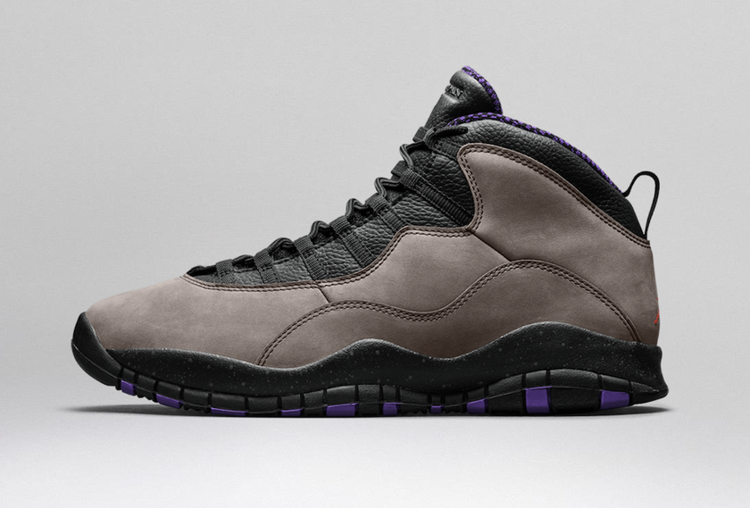 Air Jordan 10 Dark Mocha Infrared 23 Black Prism Violet CT8011-200 Release Date