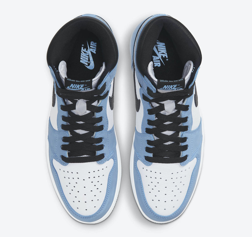 Air Jordan 1 University Blue 555088-134 Release Date Price