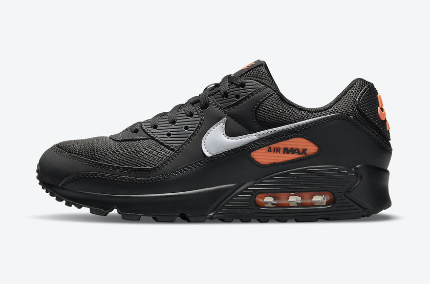 Nike Air Max 90 Black Orange DJ6881-001 Release Date