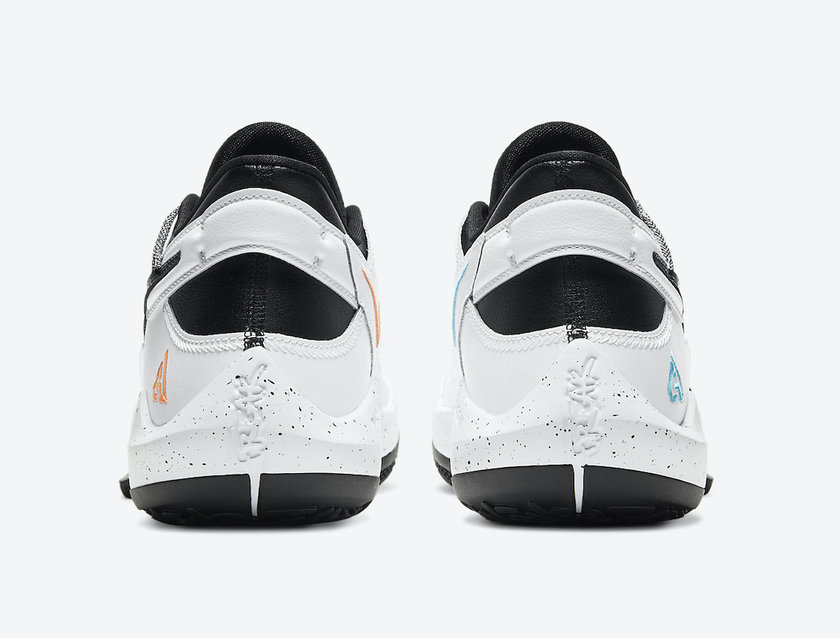 Nike Zoom Freak 2 White Black Bright Mango CK5424-101åå:registered:æ¥æ
