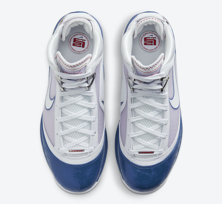 Nike LeBron 7 Dodgers DJ5158-100 2021åå:registered:æ¥æ