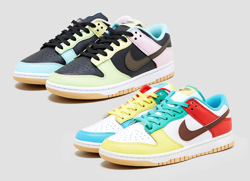 Nike Dunk Low Free 99 Pack DH0952-001 DH0952-100åå:registered:æ¥æ