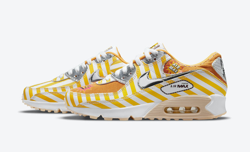 Nike Air Max 90 Swoosh Mart Fried Chicken DD5481-735åå:registered:æ¥æ
