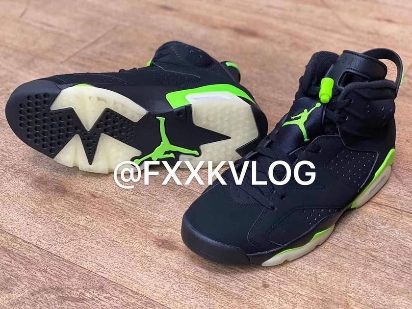 Air Jordan 6 Electric Green CT8529-003åå:registered:æ¥æ