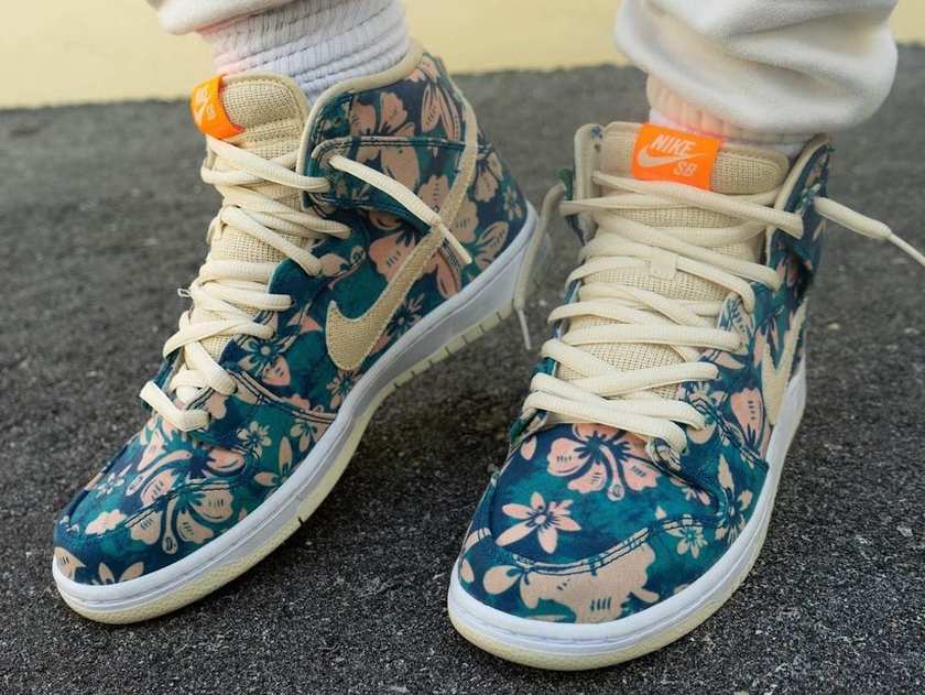 Nike SB Dunk High Hawaii CZ2232-300åå:registered:æ¥æ