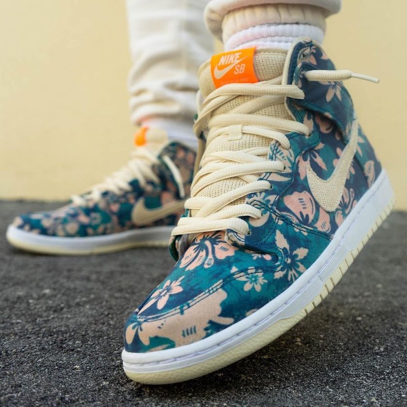 Nike SB Dunk High Hawaii CZ2232-300åå:registered:æ¥æ