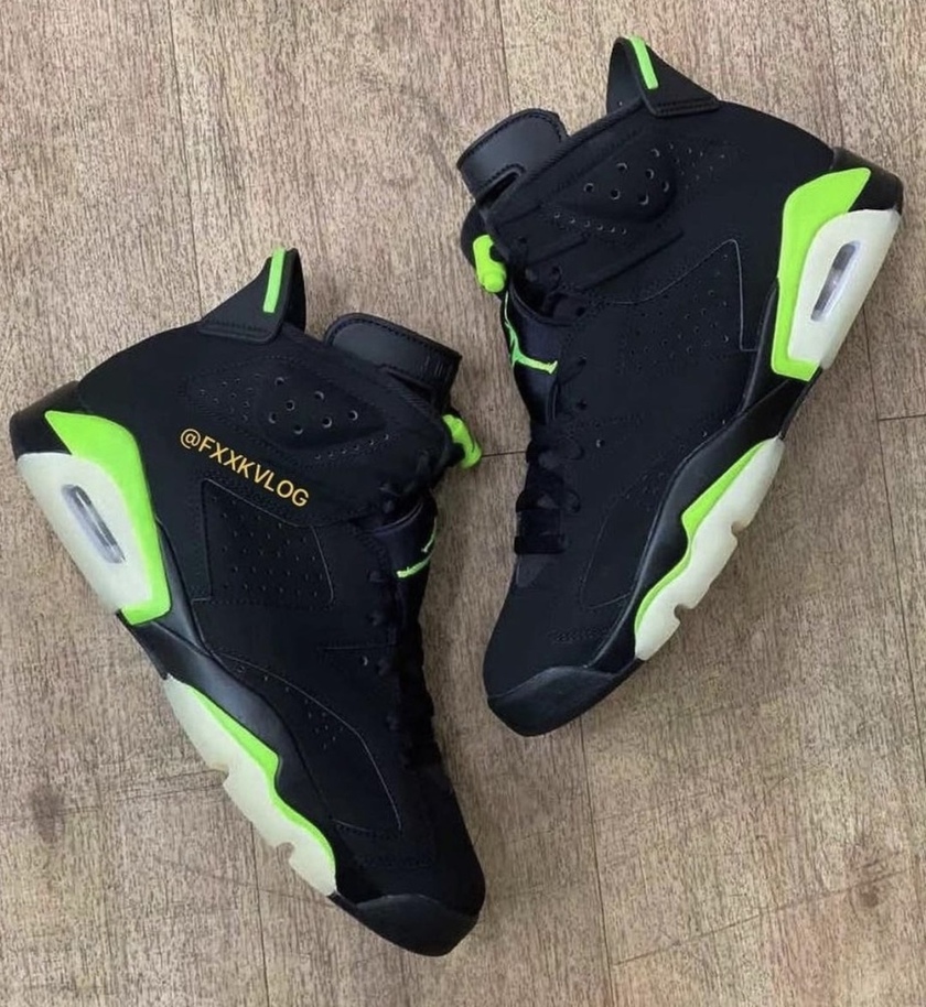 Air Jordan 6 Electric Green CT8529-003åå:registered:æ¥æ