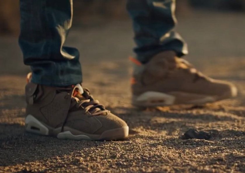 Travis Scott Air Jordan 6 British Khaki DH0690-200åå:registered:æ¥æ