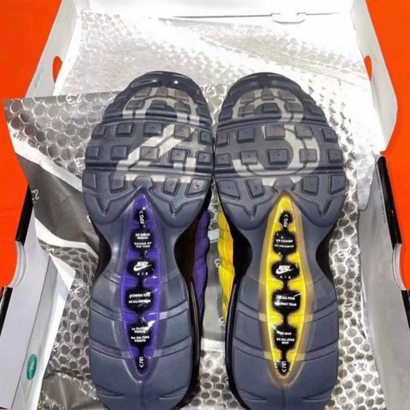 åå¸æÂ·è:copyright:¹å§æ¯Nike Air Max 95 Lakers CZ3624-001å叿¥æ