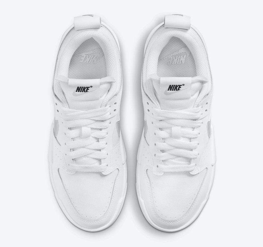 Nike Dunk Low Disrupt White Silver DJ6226-100 Release Date