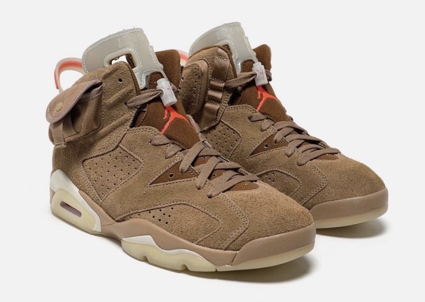Travis Scott x Air Jordan 6 British Khaki DH0690-200 Release Date Price