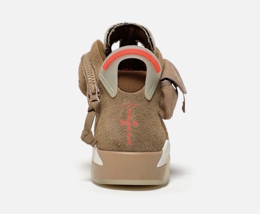 Travis Scott x Air Jordan 6 British Khaki DH0690-200 Release Date