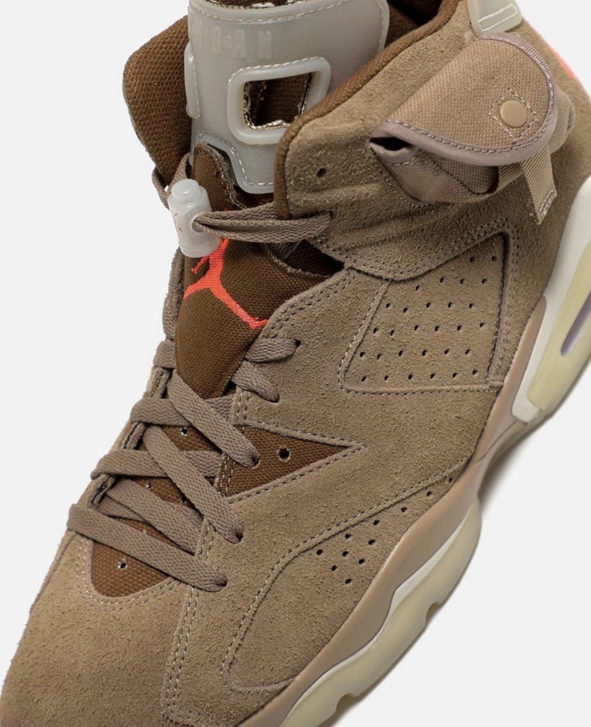 Travis Scott x Air Jordan 6 British Khaki DH0690-200 Release Date