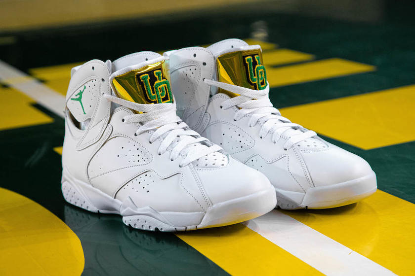 Air Jordan 7 Oregon Duckså¥³å­PE 2021