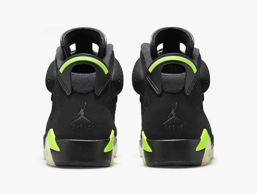 Air Jordan,AJ6,CT8529-003,Elec 小俄勒冈配色!全新 Air Jordan 6 “Electric Green” 发售日期确定!
