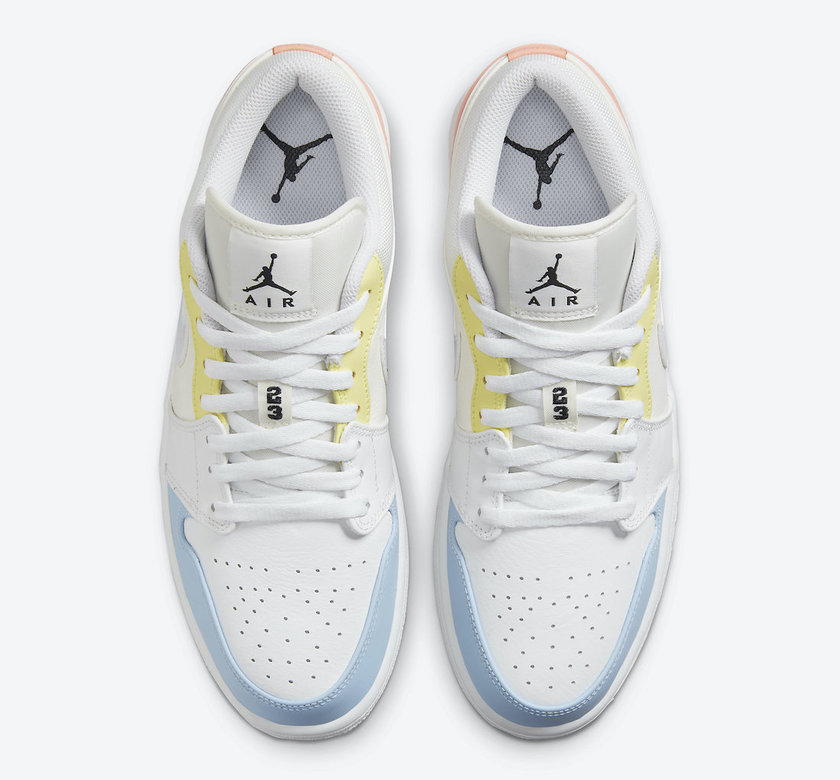 Air Jordan 1 Low To My First Coach DJ6909-100åå:registered:æ¥æ