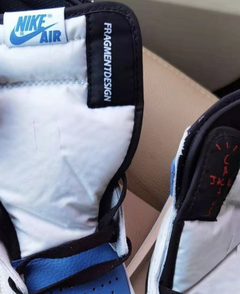Travis Scott Fragment Air Jordan 1 High Royalåå:registered:æ¥æ