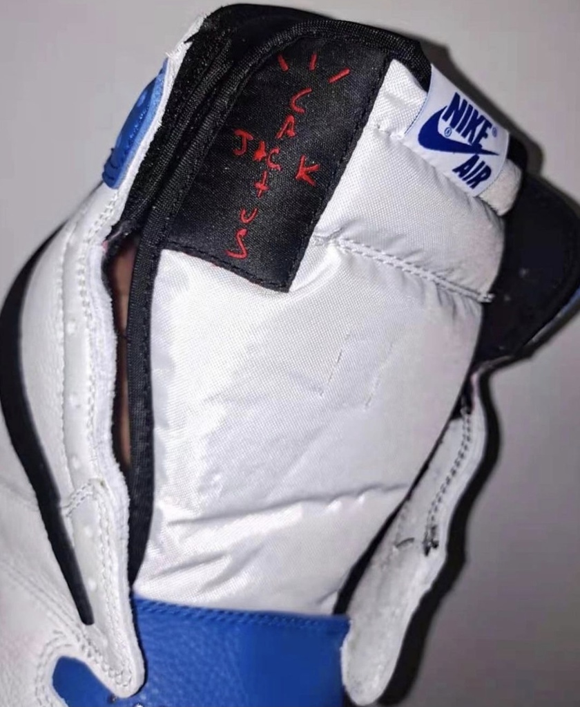 Travis Scott Fragment Air Jordan 1 High Royalåå:registered:æ¥æ