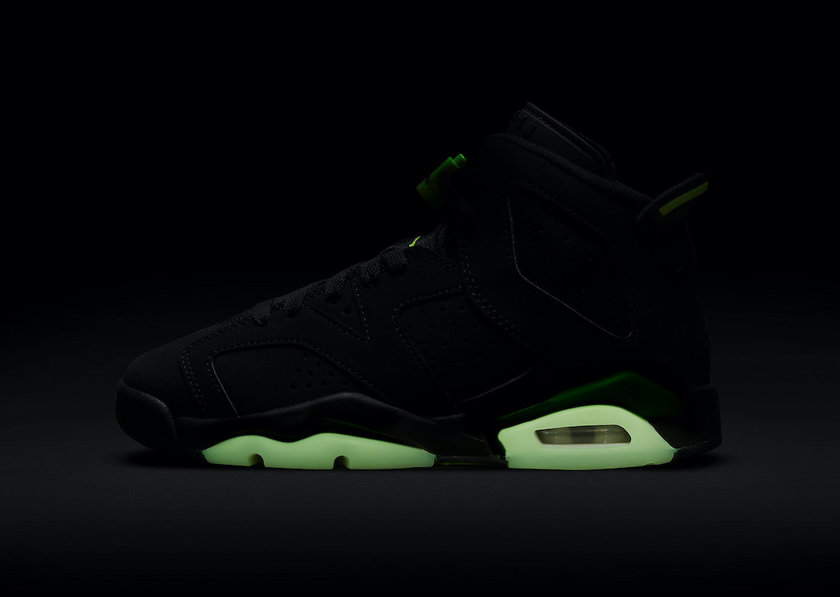 Air Jordan 6 Electric Green Kids 384665-003